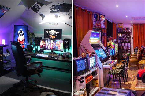 gaming bedroom ideas|32 Game Room Ideas to Turn Your Gaming Cave Dream into .